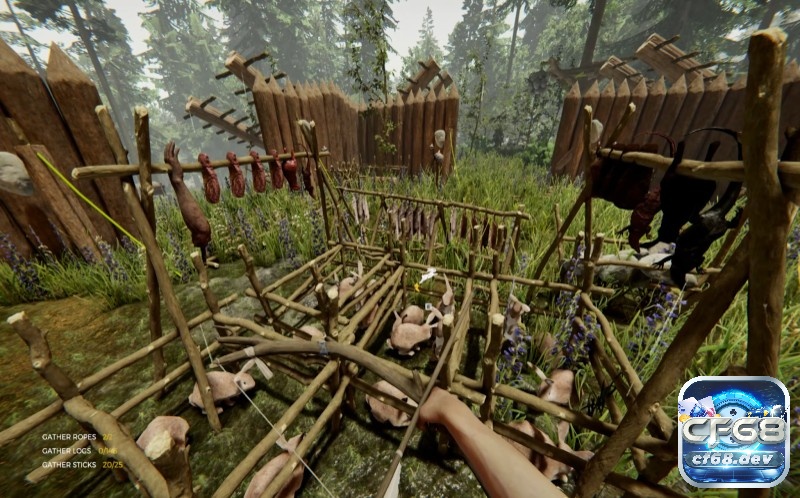 Game sinh tồn hay – Khám phá top tựa game hấp dẫn nhất Người chơi cần thu thập nguyên liệu thô để chế tạo công cụ, vũ khí