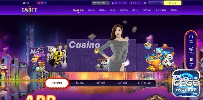 Gnbet cổng game nổi bật đông đảo game thủ yêu thích Tại sao nhà cái Gnbet lại được yêu thích?