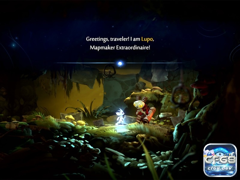 Mẹo chơi Ori and the Will of the Wisps trong kỹ năng, chiến đấu Mua bản đồ từ Lupo khi đến khu vực mới