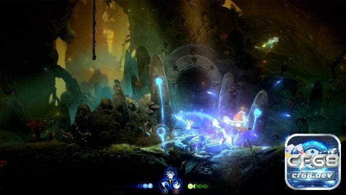 Mẹo chơi Ori and the Will of the Wisps trong kỹ năng, chiến đấu Các khu vực phát sáng hay tường đổ nát sẽ cất giữ những bí ẩn