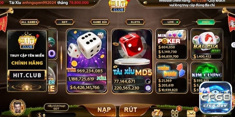 Tài xỉu club - Cổng game cá cược lớn nhất Việt Nam Tài xỉu club – tựa game thu hút hàng ngàn game thủ