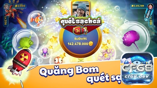 Bắn cá ZingPlay - Game bắn cá vui nhộn, hấp dẫn số 1 Việt Nam Nâng cấp trang bị để có thể săn những con boss lớn