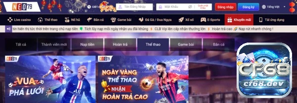 Đăng nhập Neo79 trải nghiệm kho game cá cược đỉnh cao Tìm hiểu thông tin về cổng game NEO79