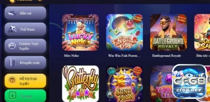 Đăng nhập Vi68 chơi game online hấp dẫn, cá cược uy tín Đăng nhập Vi68 trải nghiệm kho game nổi bật