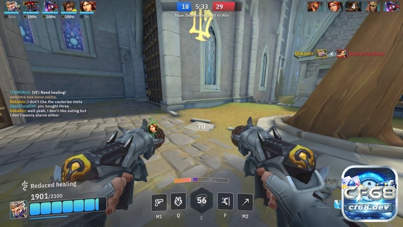 Game bắn súng hay cho người mới: Đồ hoạ đẹp, dễ làm quen Tối ưu giao diện hiển thị HUD cần được áp dụng
