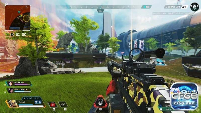 Game Battle Royale PC là gì? Top game hay nhất 2025 Cơ chế độc đáo trong game Apex Legends là anh em có thể hồi sinh đồng đội tạo nên trải nghiệm gắn kết, vui nhộn