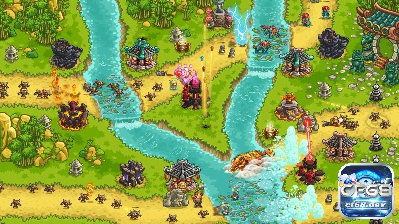 Game offline hay cho Android: Trải nghiệm hay không cần mạng Kingdom rush vengeance: Phòng thủ tháp chất lượng đỉnh cao