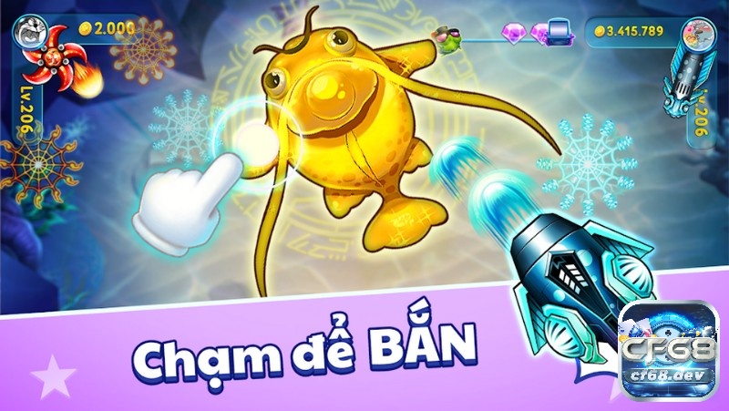 iCá ZingPlay - Game bắn cá vui nhộn, hấp dẫn số 1 hiện nay Đồ họa đẹp mắt, âm thanh sống động được thiết kế với chất lượng cao