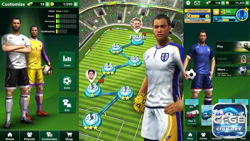Game thể thao hay đáng trải nghiệm nhất năm 2025 Chế độ chơi trong game thể thao đa dạng