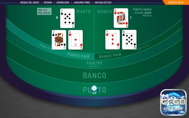 Baccarat trực tuyến là gì? Cách chơi, kinh nghiệm luôn thắng lớn Punto Banco là biến thể phổ biến và được anh em cược thủ yêu thích nhất hiện nay