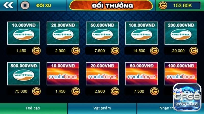 Game bài đổi thưởng – Sân chơi giải trí hấp dẫn thời 5.0 Điểm thưởng tích lũy được quy đổi trực tiếp sang thẻ cào