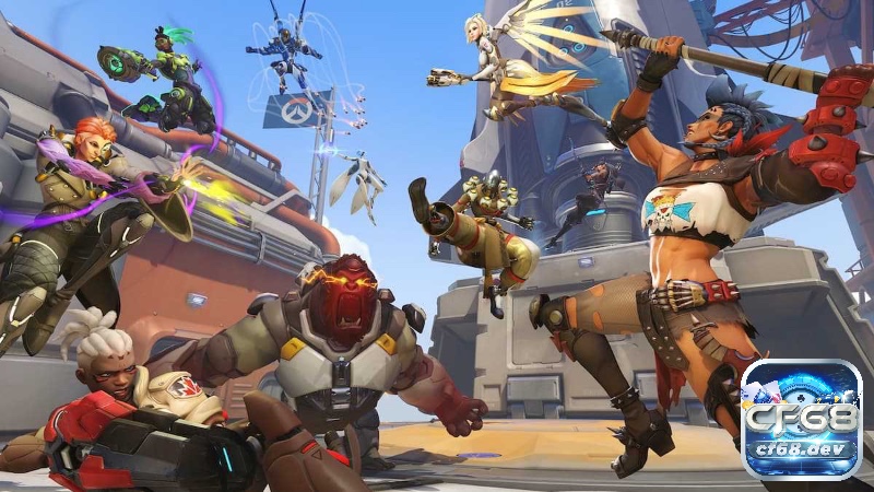 Game bắn súng online miễn phí đáng chơi nhất hiện nay Overwatch là tựa game bắn súng online mang phong cách hoạt hình rất sinh động và cuốn hút người chơi