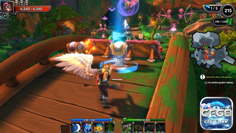 Game Dungeon Defenders 2: Game co-op hay, chơi là ghiền Lối chơi thủ thành - chiến thuật tạo nên nét riêng cho Dungeon Defenders 2
