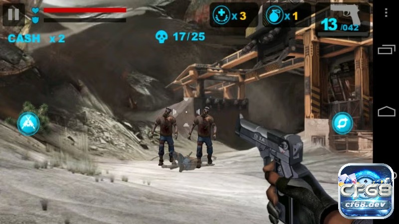 Game ios zombie: Top game zombie kinh dị hay nhất 2025 Zombie Frontier: Aftermath là lựa chọn hoàn hảo cho người yêu thích game zombie iOS góc nhìn thứ nhất với độ thử thách cao.