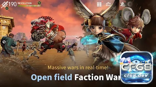 Game MMORPG mobile hay nhất 2025 cho game thủ Việt Nam Blade & Soul Revolution