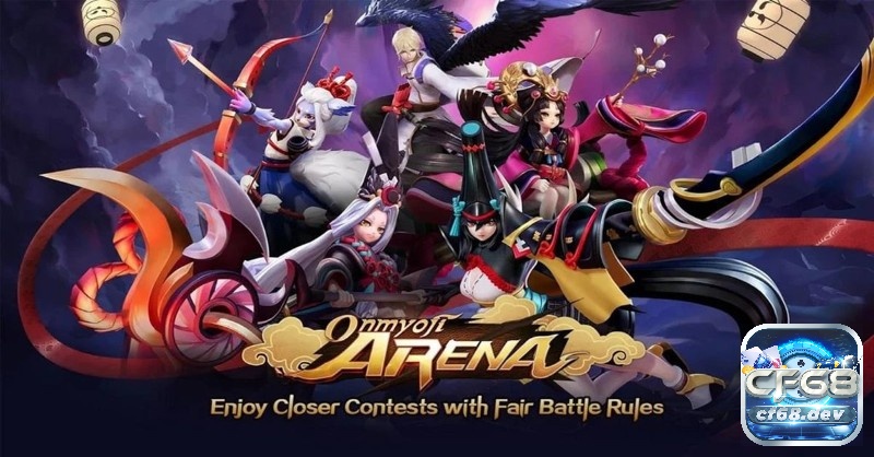 Game MOBA mobile hay nhất năm 2025 cho người mới bắt đầu Onmyoji Arena nổi bật với hệ thống nhân vật dựa trên thần thoại Nhật Bản