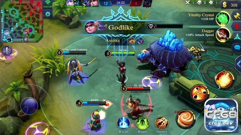 Game MOBA mobile là gì? Top MOBA mobile hay nhất 2025 Mobile Legends: Bang Bang với thiết kế đồ họa cực kì sắc nét và chân thật