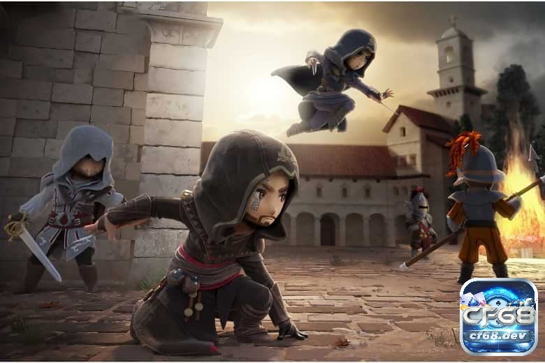 Game nhập vai online là gì? Top game được yêu thích nhất Assassin's Creed Rebellion được xây dựng theo hệ thống nhân vật chibi vô cùng mới lạ