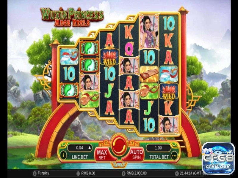 Game slot wuxia princess mega reels: Thế giới võ hiệp hấp dẫn Game Wuxia Princess Mega Reels gây ấn tượng mạnh với phong cách võ hiệp độc đáo, cơ chế quay hiện đại và tính năng phong phú.