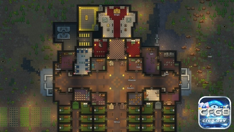 Game offline hay cho PC: Top game đáng chơi nhất năm 2025 Rimworld là game offline hoàn hảo cho game thủ đam mê chiến thuật và kể chuyện trên máy tính tầm trung.