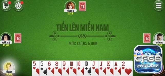 Game bài tiến lên miền nam: Luật chơi đầy đủ và dễ hiểu nhất Nắm rõ luật tiến lên miền nam để chơi đúng và thắng nhanh.