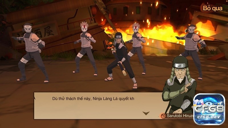 Game hỏa chí truyền thuyết - Tái hiện thế giới Naruto kịch tính Bước vào thế giới Naruto kịch tính trong game Hỏa Chí Truyền Thuyết