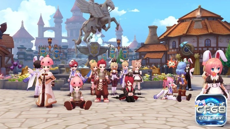 Game MMORPG mobile là gì? Top game được yêu thích nhất Khi tham gia game người chơi có thể tương tác với nhau để hoàn thành các nhiệm vụ