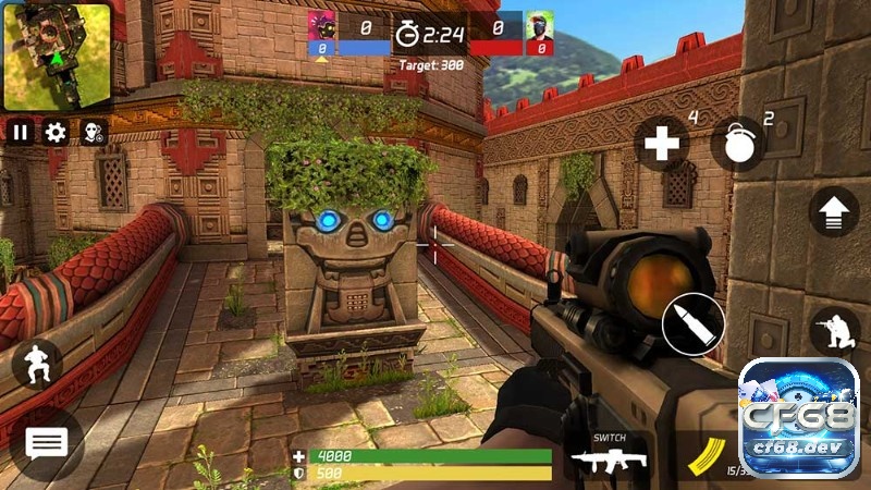 Game bắn súng mobile hay có chế độ multiplayer cực hấp dẫn Đồ họa đẹp, âm thanh chất tạo nên trải nghiệm bắn súng cuốn hút khó rời