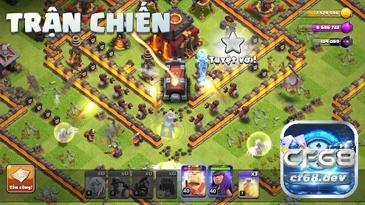 Game chiến thuật mobile là gì? Top game đáng chơi nhất 2025 Clash of Clans là tựa game chiến thuật mobile xây dựng với cộng đồng sôi động