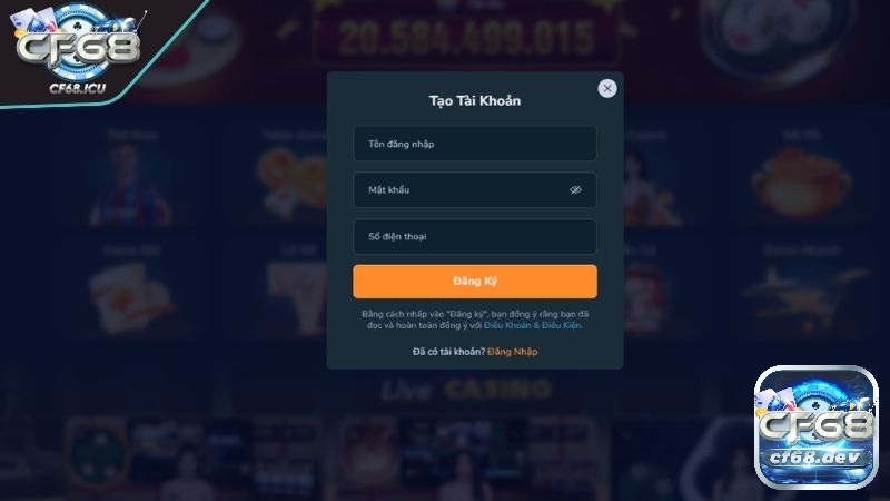 Game đánh bài đổi thẻ uy tín - Chơi thắng lớn, nhận quà hấp dẫn Cách đăng nhập tài khoản Cf68 một cách đơn giản nhất