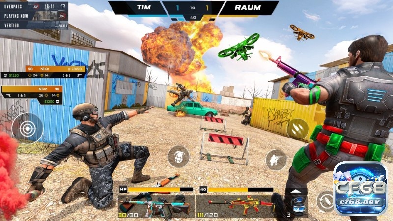 Game hành động hay miễn phí đáng chơi nhất 2025 Đồ họa mãn nhãn kết hợp âm thanh sống động tạo nên chất riêng cho một game hành động hay