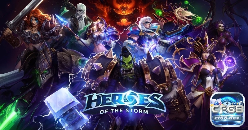 Game MOBA hay nhất - Top game MOBA đáng chơi hiện nay Heroes of the Storm kết hợp các nhân vật Blizzard trong những trận đấu dễ tiếp cận