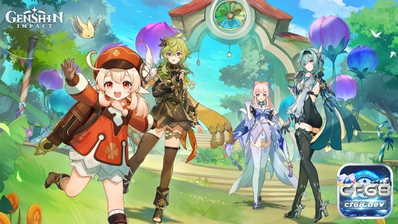 Game nhập vai hay là gì? Top game được săn đón năm 2025 Khung cảnh kỳ ảo và nhân vật sống động của Genshin Impact khiến ai cũng muốn dừng chân khám phá