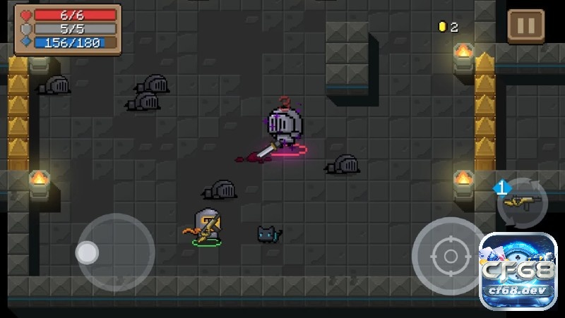 Game online chơi một mình: Top game thư giãn cực đỉnh 2025 Soul Knight cuốn hút với màn chơi ngẫu nhiên