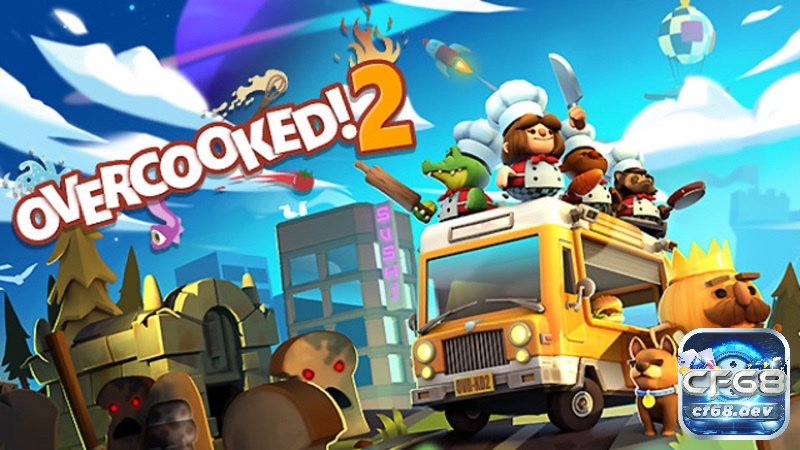 Game online co-op - Top game co-op đáng chơi nhất hiện nay Overcooked! 2 là một trong những game mô phỏng nấu ăn chuyên nghiệp hot nhất hiện nay