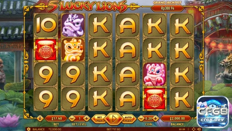Game slot 5 lucky lions: Thế giới slot thần tài phương Đông Biết cách tận dụng tính năng đặc biệt sẽ giúp bạn gia tăng đáng kể lợi nhuận khi chơi 5 Lucky Lions.
