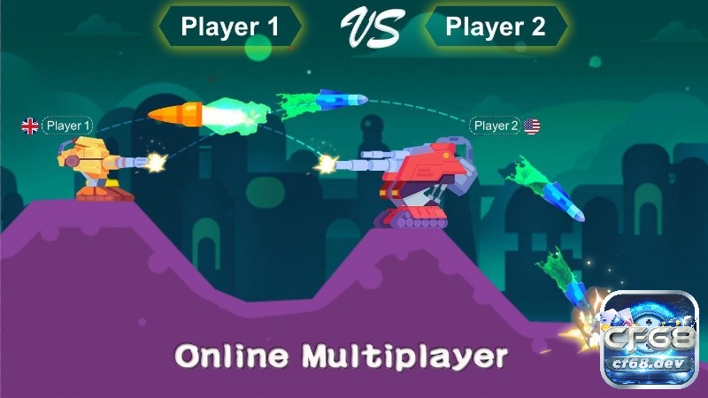 Game Tank Stars – Game bắn xe tăng vui nhộn nên thử ngay Chiến thuật địa hình phản công chính xác trong Tank Stars