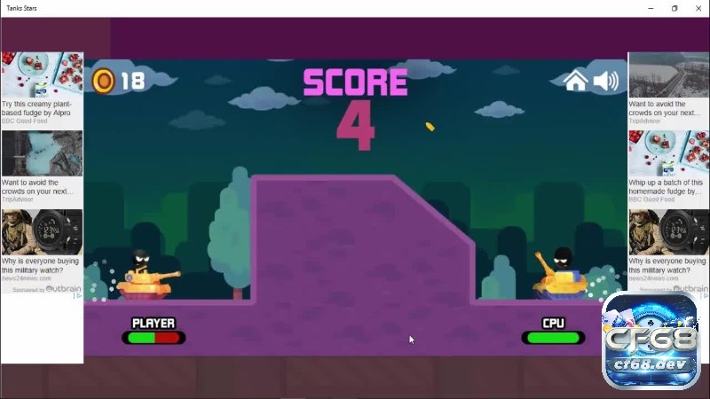 Game Tank Stars – Game bắn xe tăng vui nhộn nên thử ngay Hiệu ứng di chuyển chân thực của Tank Stars tăng thêm kịch tính