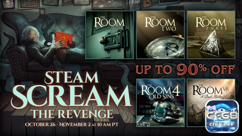 Game phiêu lưu đồ họa đẹp cho Android: Top game hay 2025 The Room Series gây ấn tượng với đồ họa chi tiết cùng hành trình giải đố bí ẩn hấp dẫn.