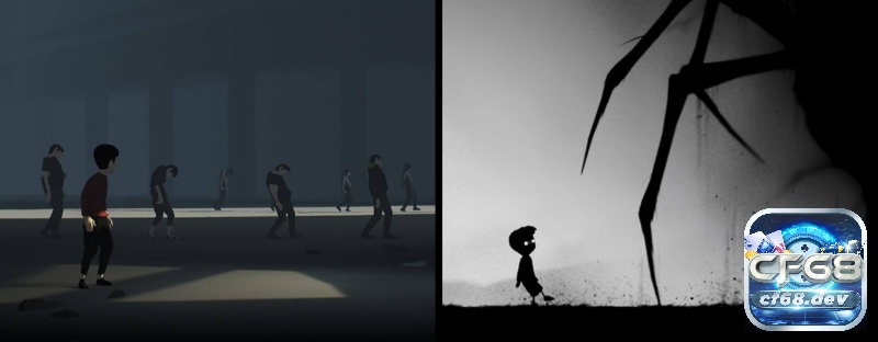 Game phiêu lưu offline cho Android đáng chơi nhất 2025 Limbo và Inside đưa người chơi vào thế giới u tối, đầy ẩn dụ và thử thách giải đố độc đáo, giàu cảm xúc
