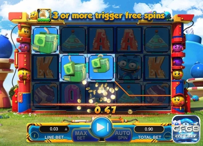 Game slot lucky bomber có lối chơi đơn giản, thưởng hấp dẫn Luật chơi của game slot lucky bomber tương đối đơn giản nhưng có những điểm cần lưu ý đặc biệt