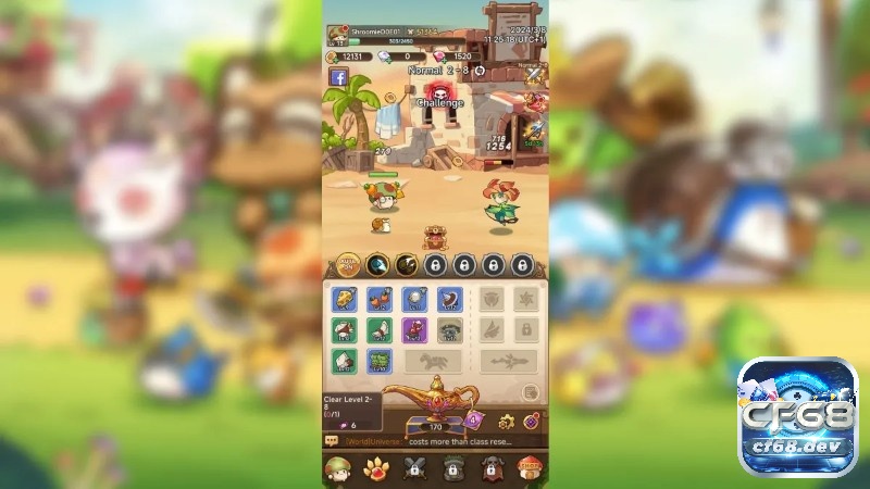 Game màn hình dọc online hay nhất: Chơi 1 tay, giải trí mọi lúc Game màn hình dọc online về hành trình tiến hóa từ cây nấm nhỏ thành chiến binh mạnh mẽ với lối chơi rảnh tay.