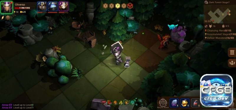 Game đánh theo lượt Android hấp dẫn 2025 cho fan chiến thuật Monster: Soul Awakening – Game nhập vai chiến thuật đậm chất phiêu lưu và thử thách