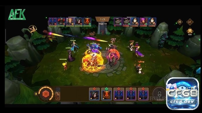 Game đánh theo lượt Android hấp dẫn 2025 cho fan chiến thuật Magic: Dungeon Arena – Game thẻ tướng fantasy kết hợp dungeon đầy cuốn hút
