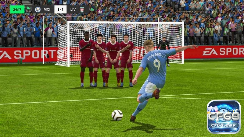 Game FIFA Mobile hay nhất 2025, sân cỏ kịch tính trong tay bạn EA Sports FC – Trải nghiệm bóng đá chân thực với đồ họa tuyệt đẹp và chế độ thi đấu đa dạng