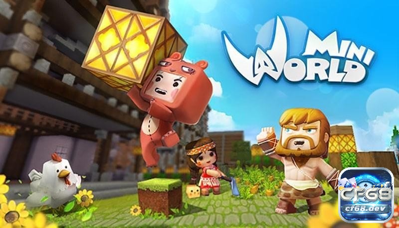 Các game sinh tồn hay cho iOS: Top game sống còn căng não Mini World có lối chơi đơn giản, dễ tiếp cận và cộng đồng người chơi năng động