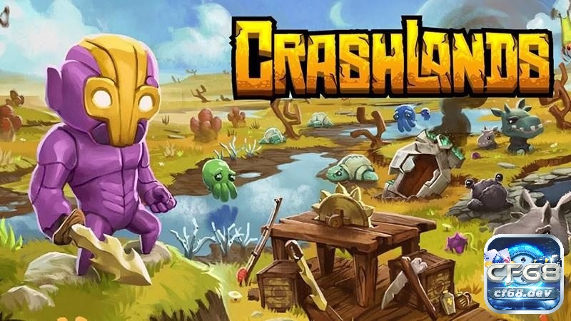 Các game sinh tồn hay cho iOS: Top game sống còn căng não Crashlands gây ấn tượng nhờ sự kết hợp hài hòa giữa phiêu lưu, chế tạo và khám phá