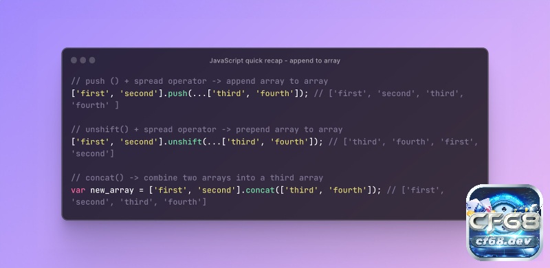 Thuật ngữ void/push là gì và cách hiểu đúng trong lập trình Thao tác push trong JavaScript và Python khi thêm phần tử vào danh sách hoặc mảng.