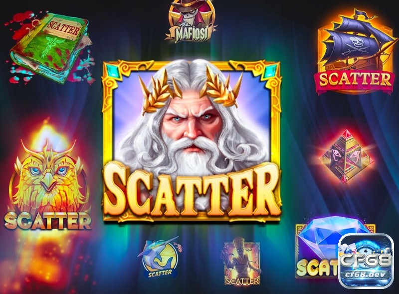 Scatter là gì? Biểu tượng vàng giúp bạn thắng lớn slot game Scatter có thể nhân hệ số thắng gấp nhiều lần, biến mỗi vòng thưởng thành cơ hội đổi đời cho người chơi