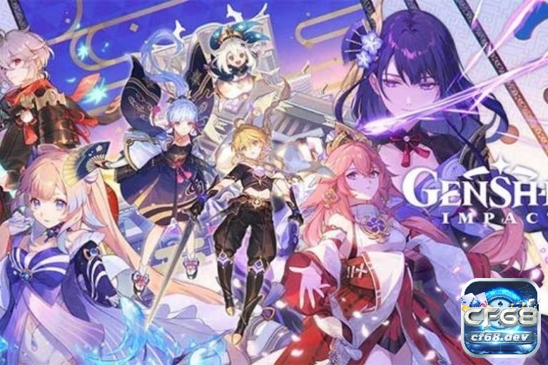 Các tựa game hay trên PC cực đáng chơi nhất 2025 Genshin Impact gây ấn tượng nhờ đồ họa thơ mộng và hệ thống nhân vật đa dạng